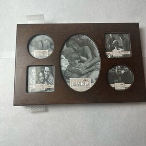 Today’s Living Wood Photo Table Display